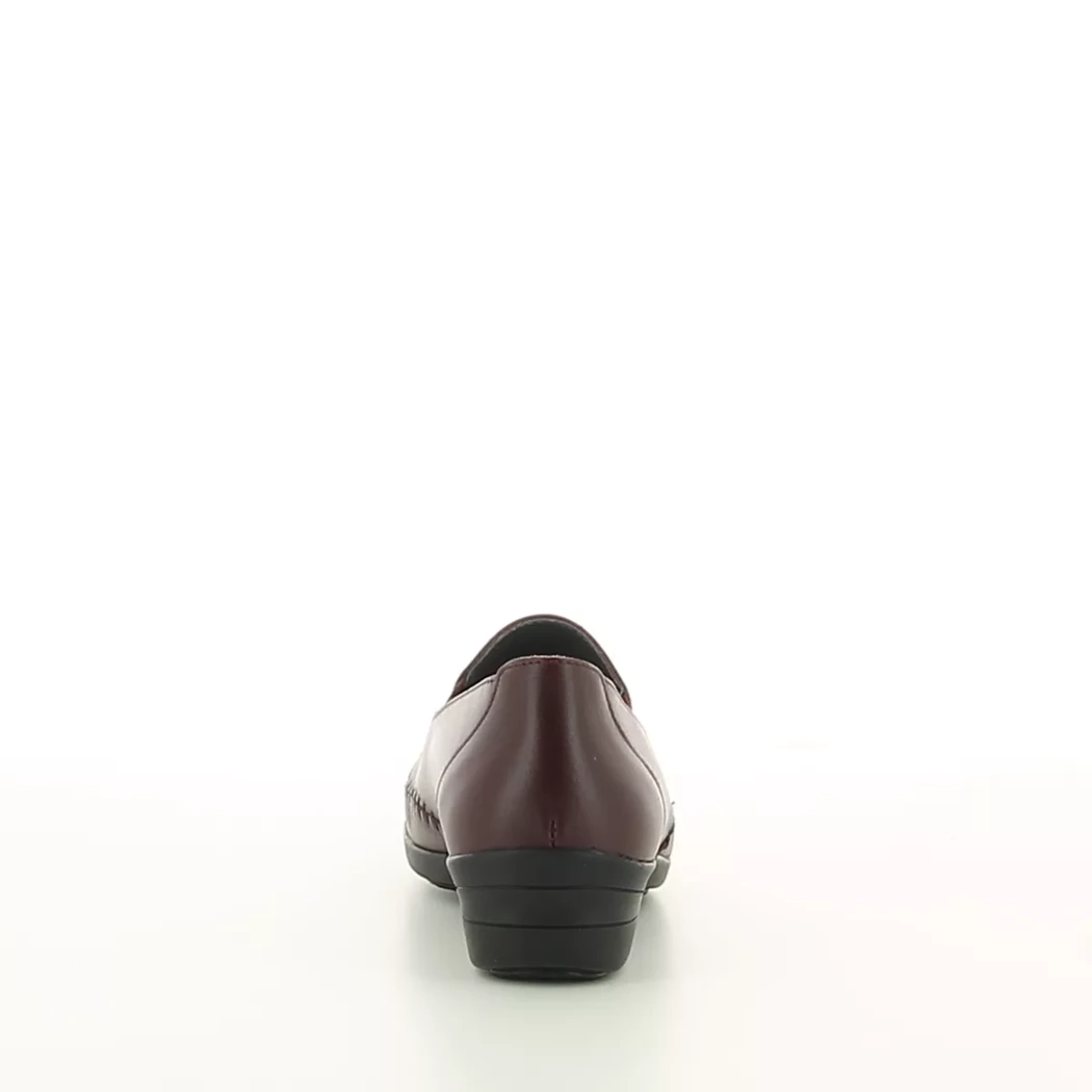 Image (3) de la chaussures Kiarflex - Mocassins Bordeaux en Cuir