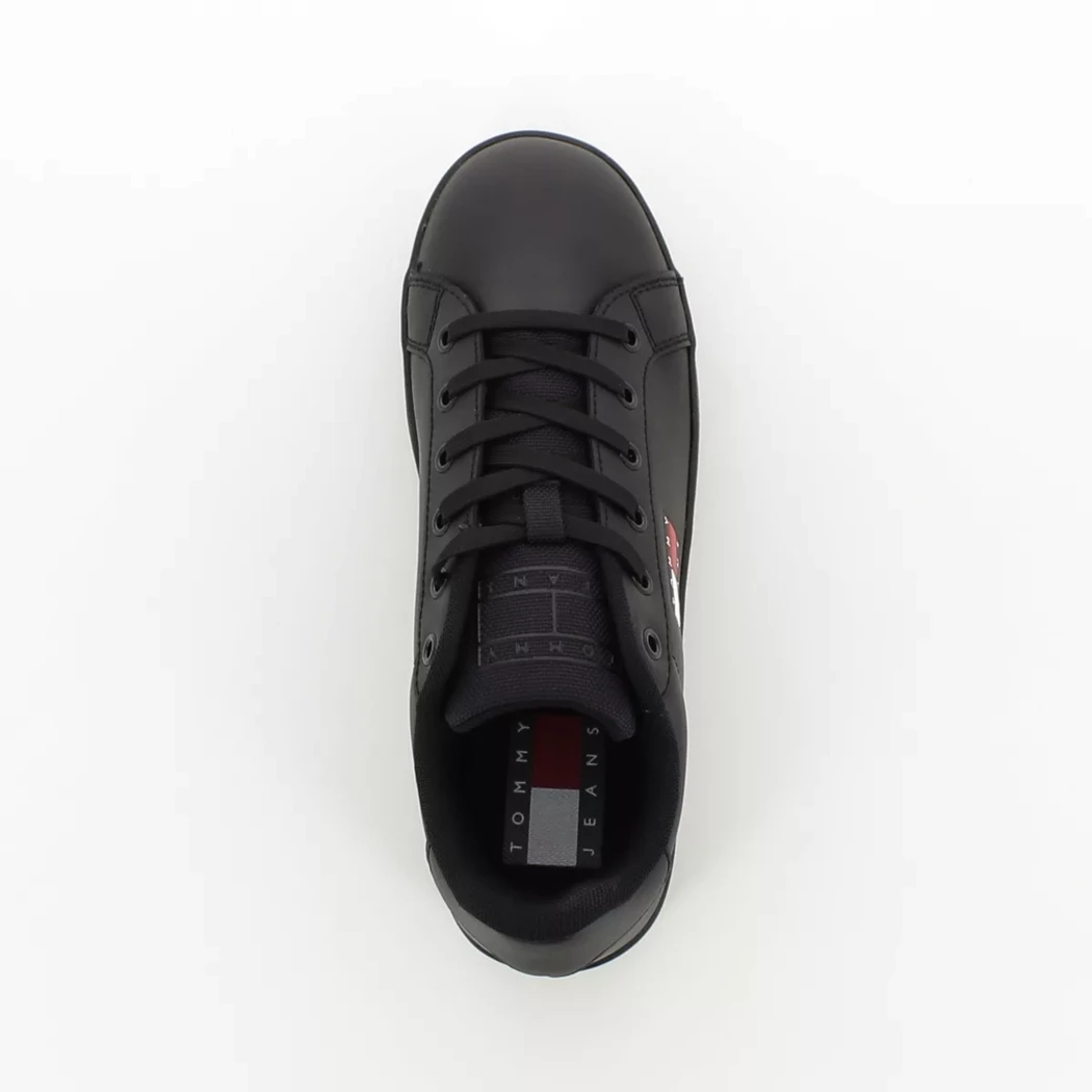Image (6) de la chaussures Tommy jeans - Baskets Noir en Cuir synthétique