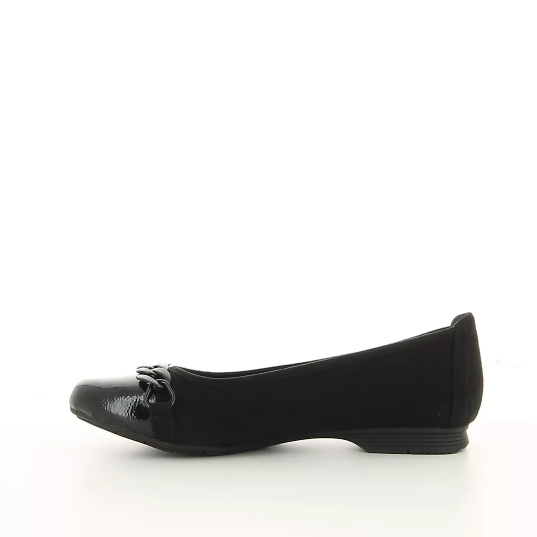 Image (4) de la chaussures Jana - Ballerines Noir en Cuir synthétique