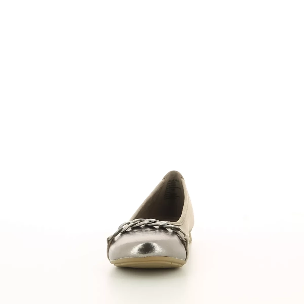 Image (5) de la chaussures Jana - Ballerines Taupe en Cuir synthétique