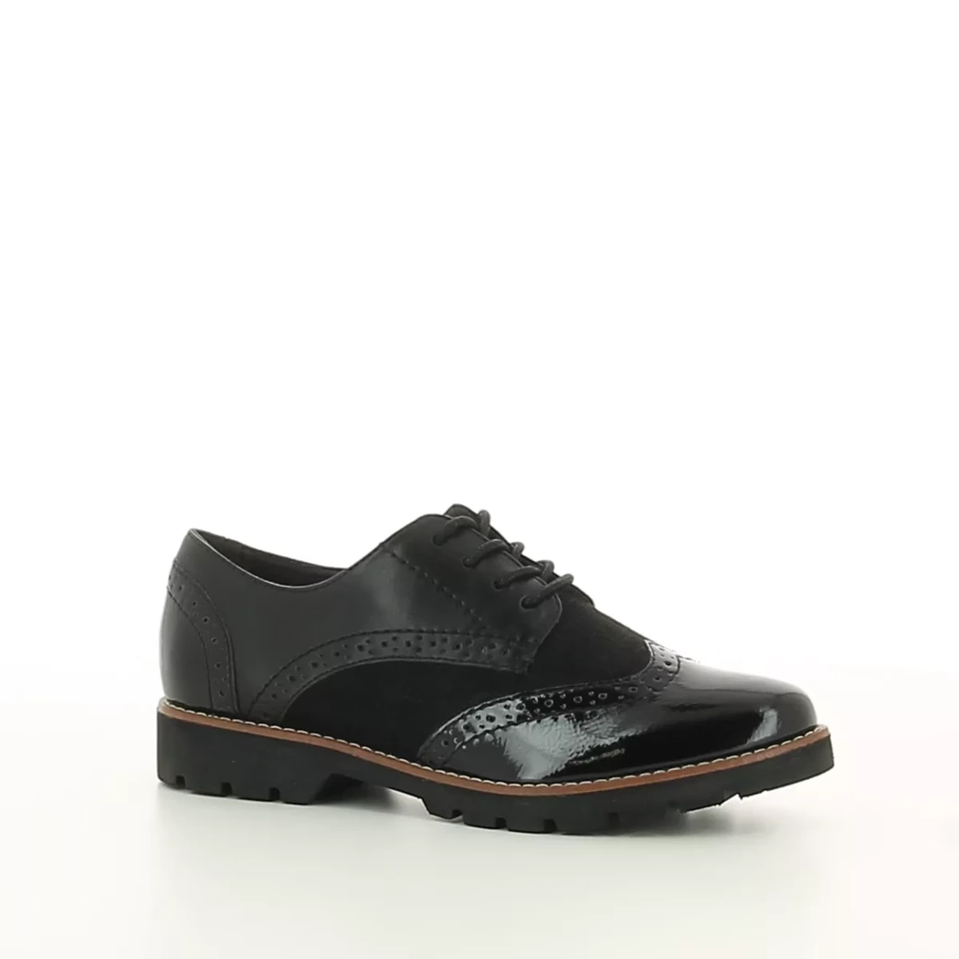 Image (1) de la chaussures Jana - Chaussures à lacets Noir en Multi-Matières