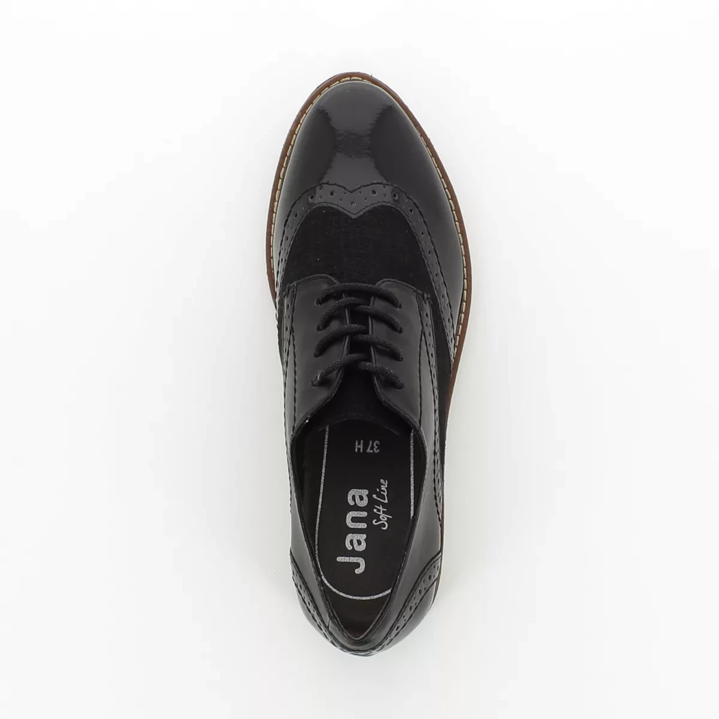Image (6) de la chaussures Jana - Chaussures à lacets Noir en Multi-Matières