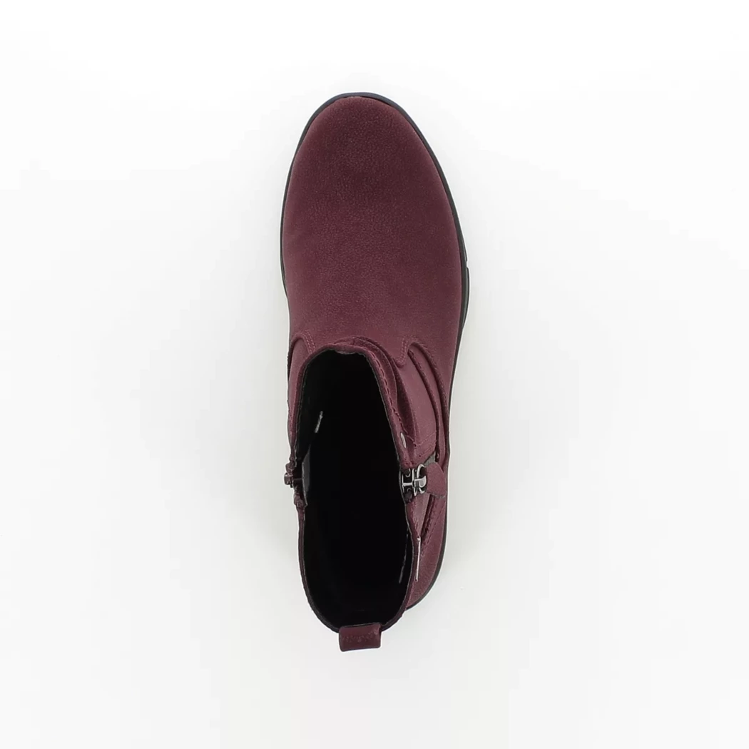 Image (6) de la chaussures Jana - Boots Bordeaux en Cuir nubuck