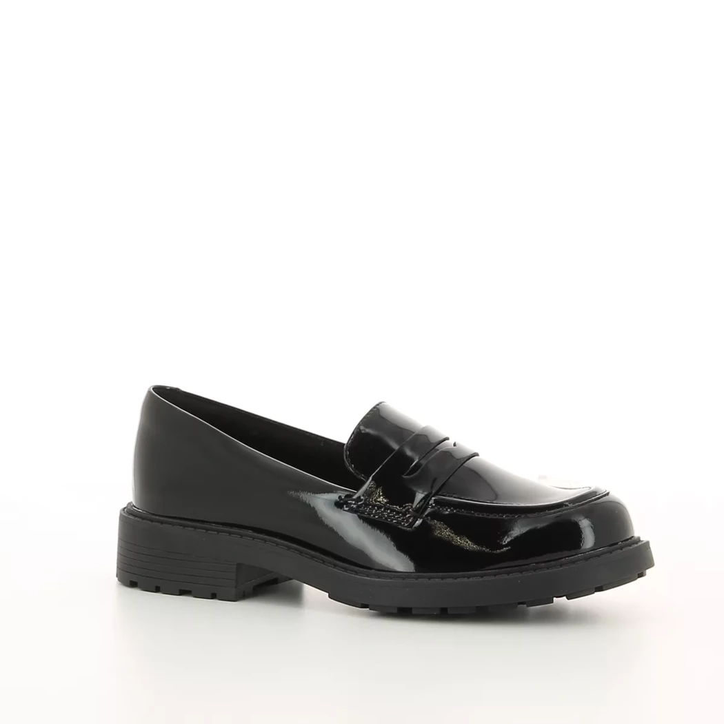Image (1) de la chaussures Clarks - Mocassins Noir en Cuir vernis