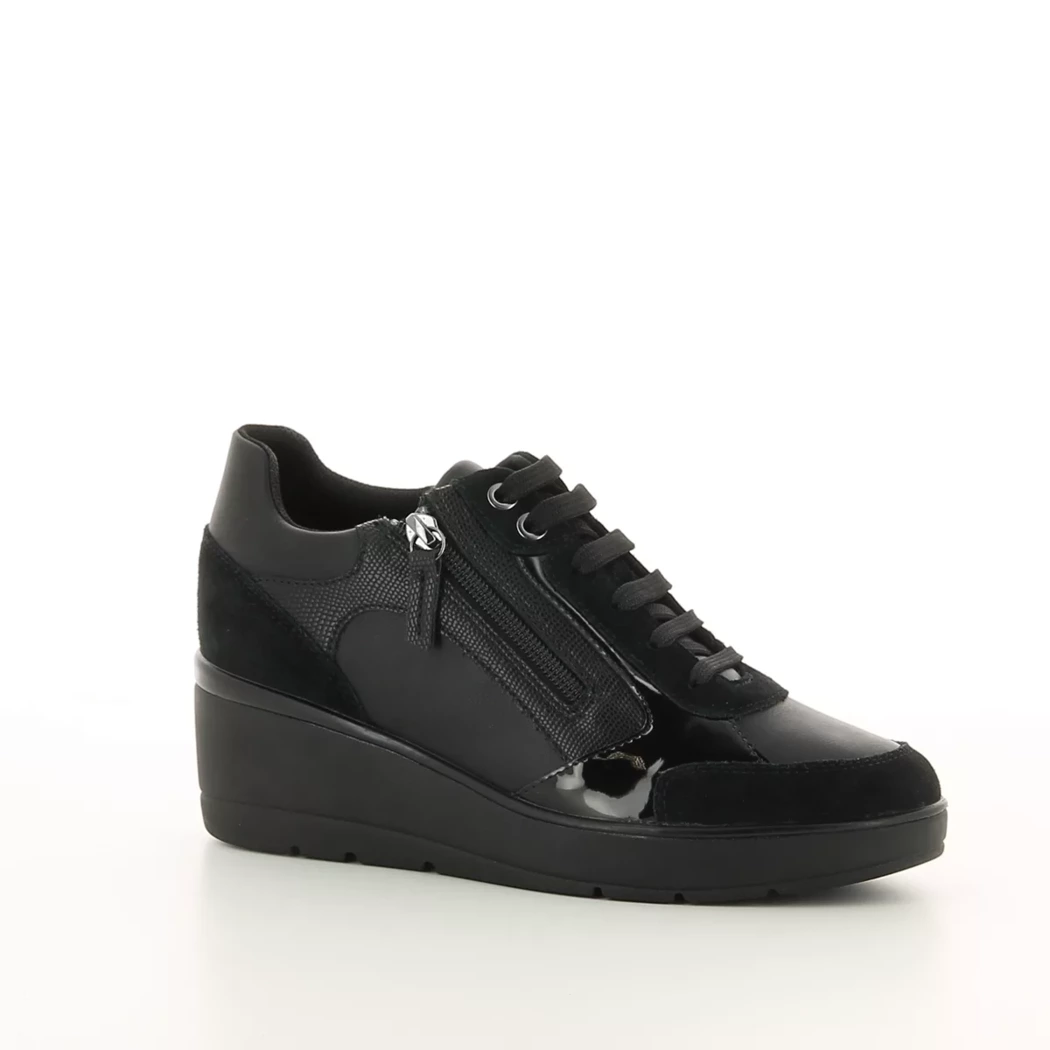 Image (1) de la chaussures Geox - Baskets Noir en Multi-Matières