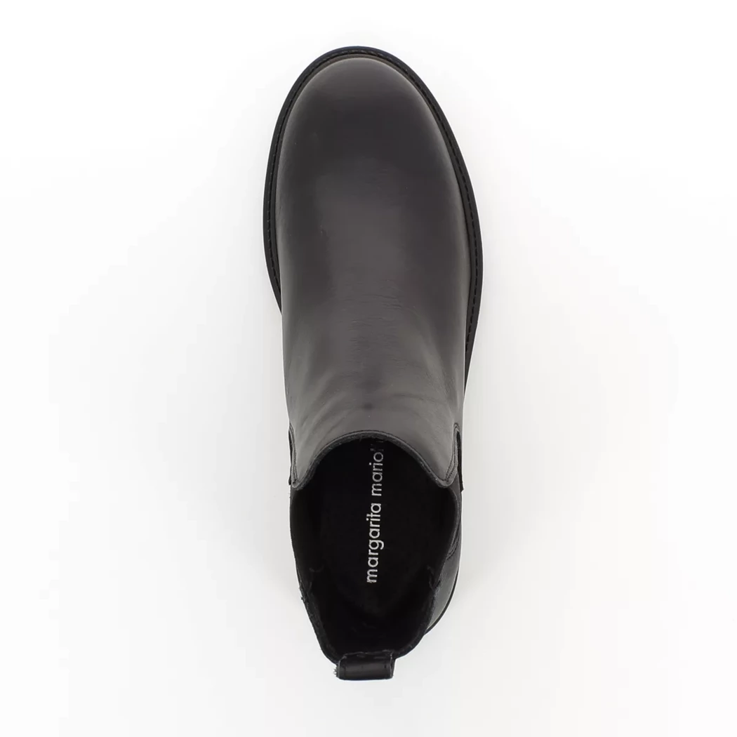 Image (6) de la chaussures Margarita Mariotti - Boots Noir en Cuir