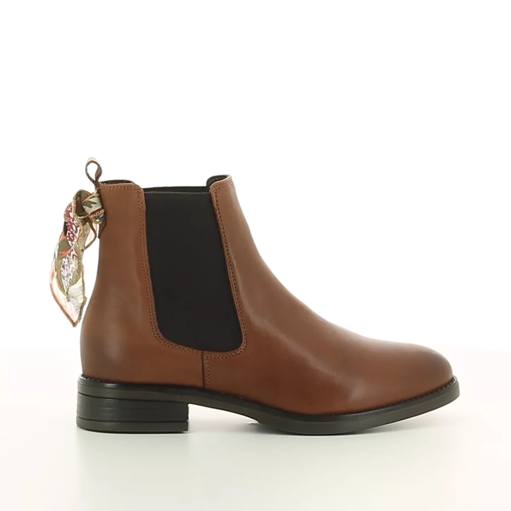 Image (2) de la chaussures Goodstep - Boots Cuir naturel / Cognac en Cuir