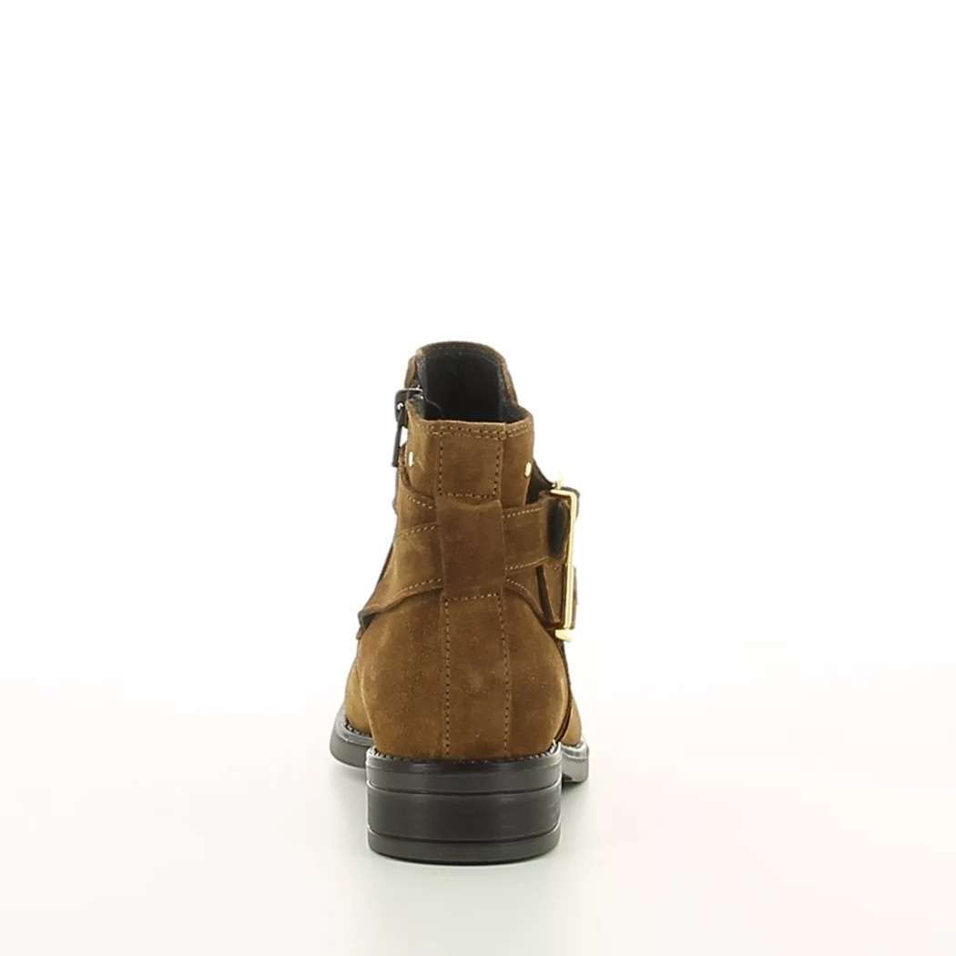 Image (3) de la chaussures Goodstep - Boots Cuir naturel / Cognac en Cuir nubuck