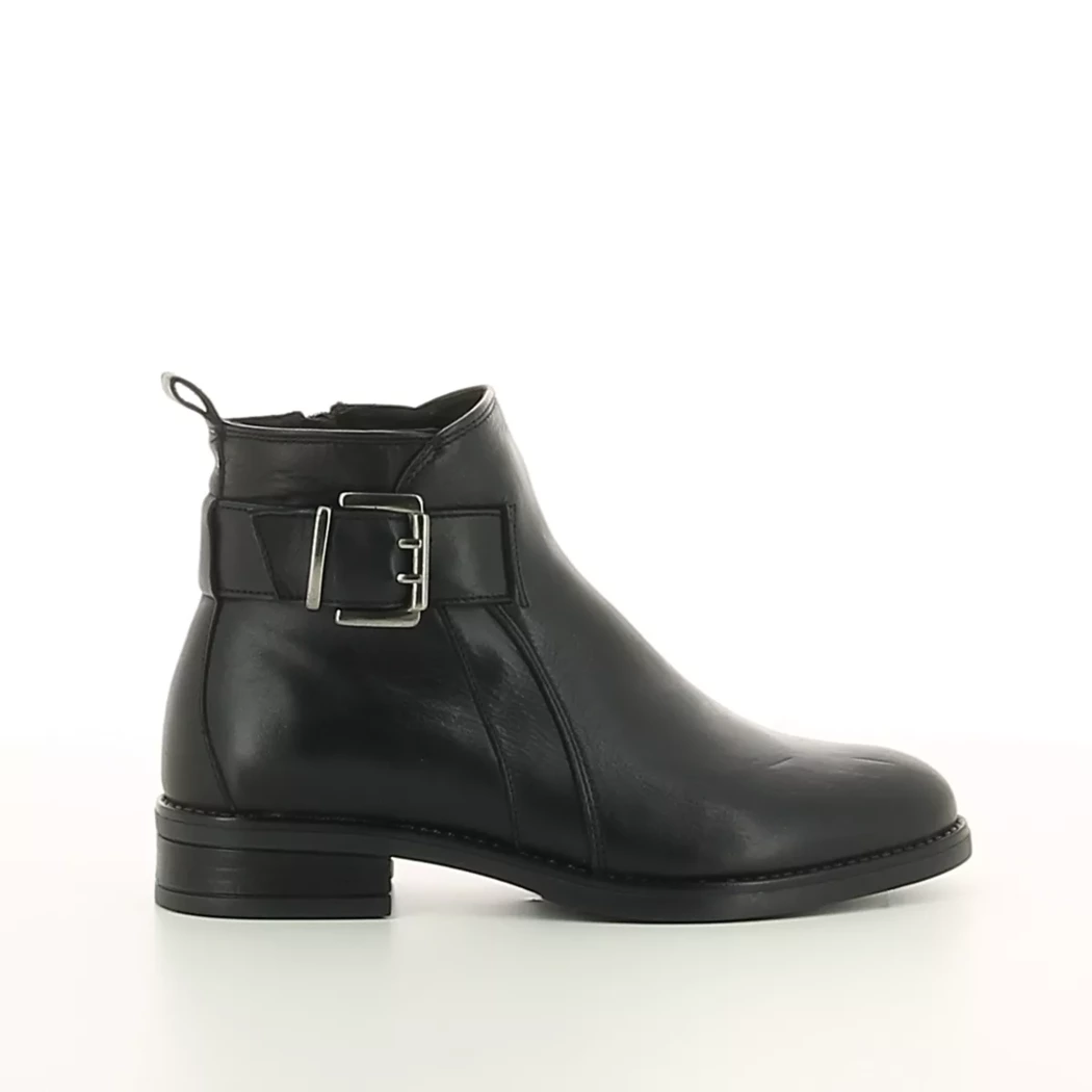 Image (2) de la chaussures Goodstep - Boots Noir en Cuir