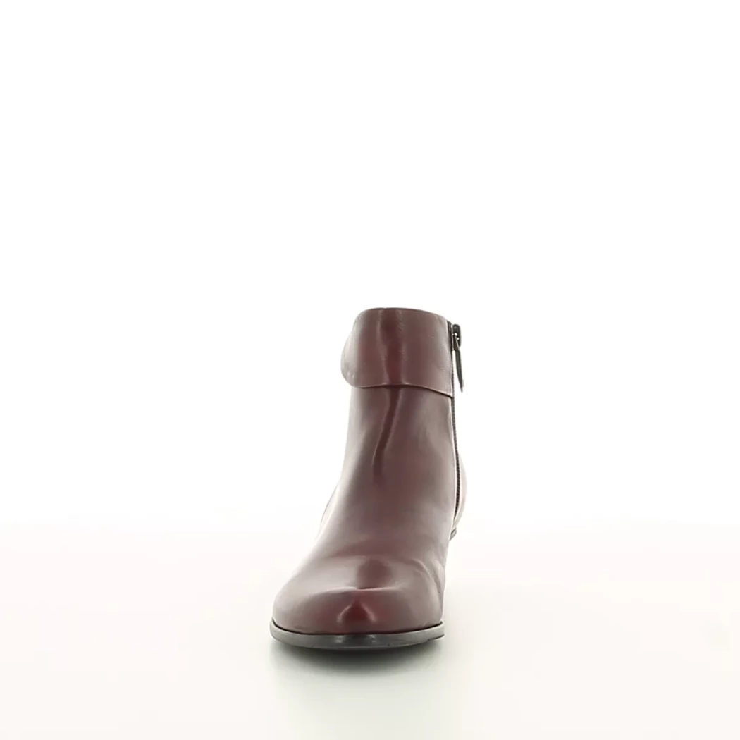 Image (5) de la chaussures Regarde le ciel - Boots Bordeaux en Cuir