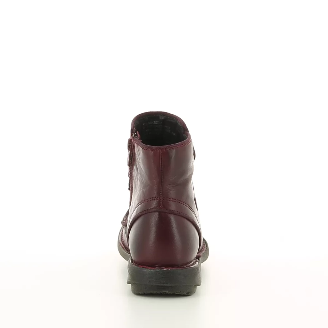 Image (3) de la chaussures Miz Mooz - Boots Bordeaux en Cuir