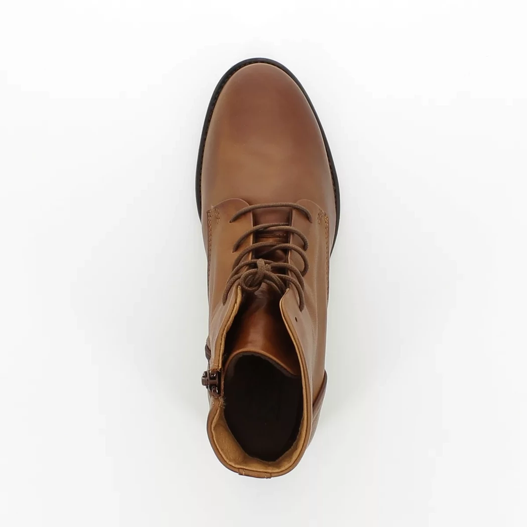 Image (6) de la chaussures Miz Mooz - Bottines Cuir naturel / Cognac en Cuir