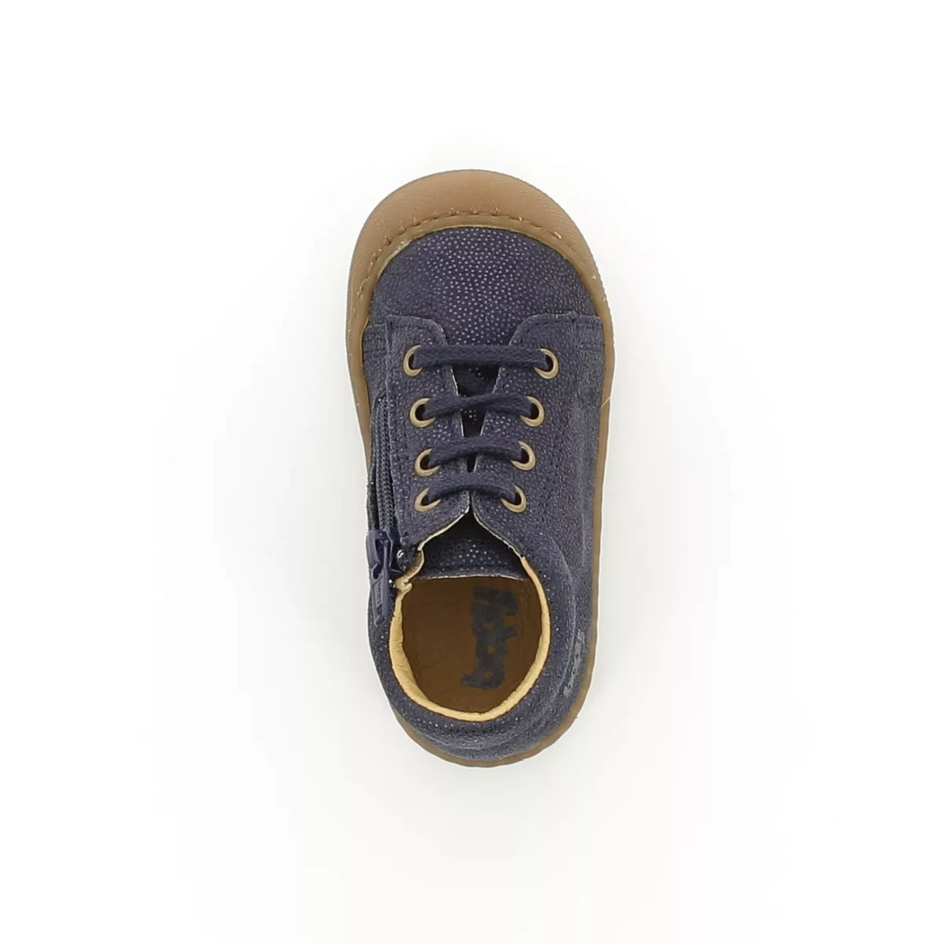 Image (6) de la chaussures Bopy - Bottines Bleu en Cuir nubuck
