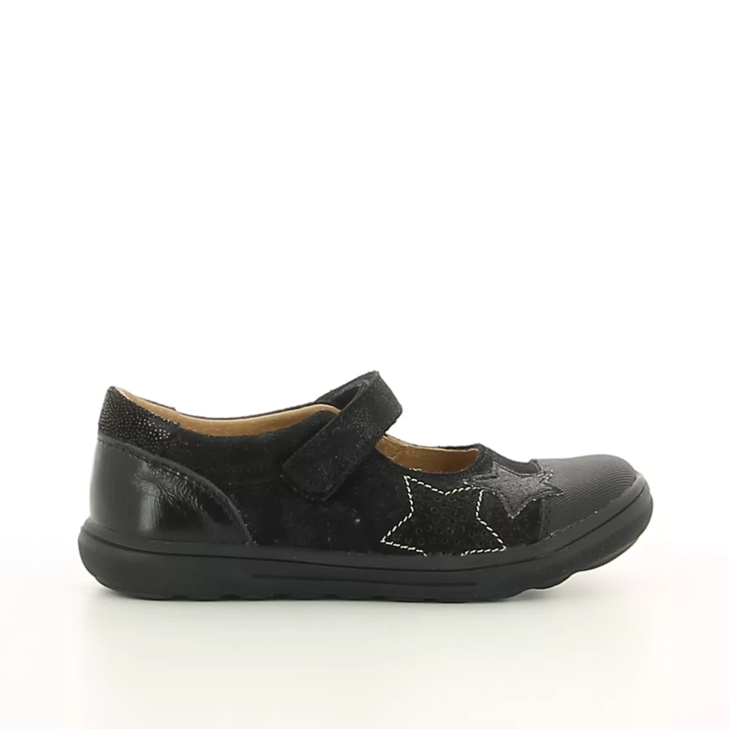 Image (2) de la chaussures Bopy - Ballerines Noir en Cuir nubuck