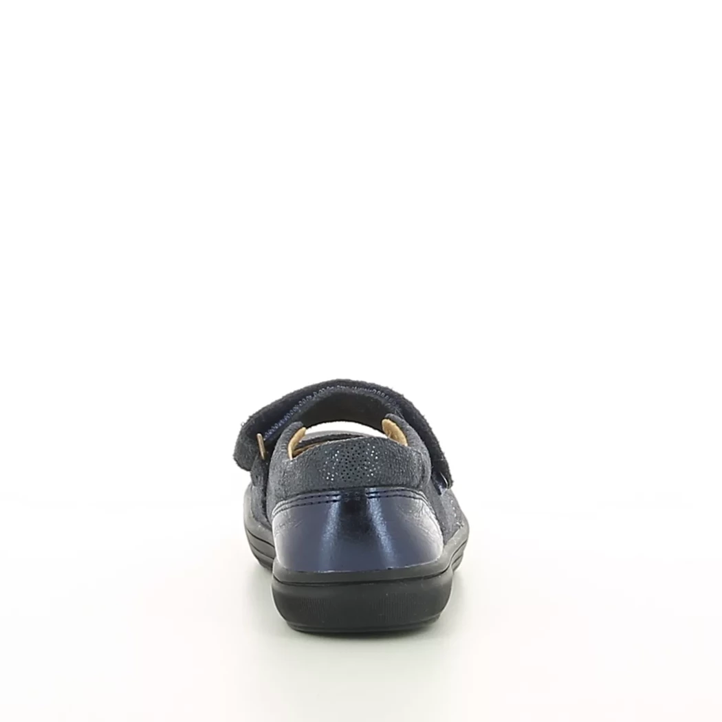 Image (3) de la chaussures Bopy - Ballerines Bleu en Cuir nubuck