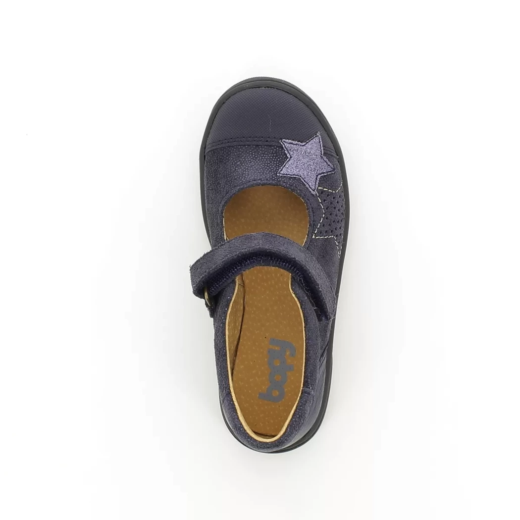 Image (6) de la chaussures Bopy - Ballerines Bleu en Cuir nubuck