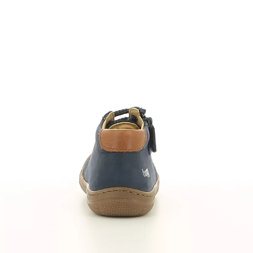 Image (3) de la chaussures Bopy - Bottines Bleu en Cuir nubuck