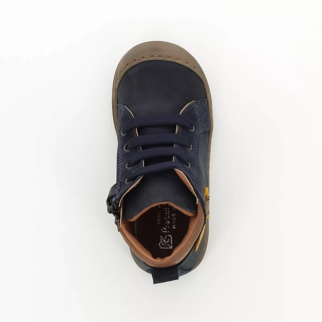 Image (6) de la chaussures Gazzoli - Bottines Bleu en Cuir nubuck