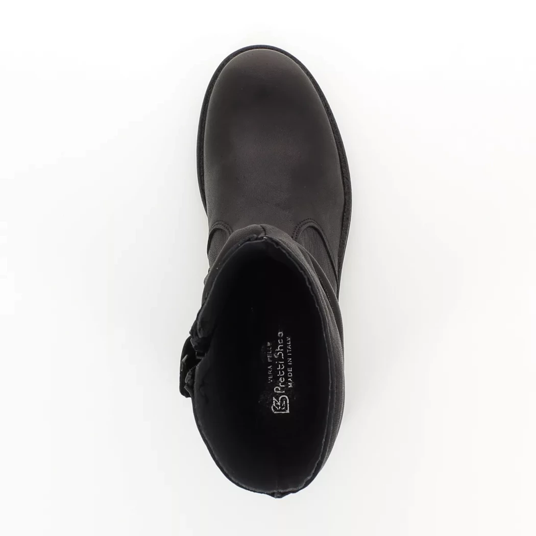 Image (6) de la chaussures Pretty Shoes - Boots Noir en Cuir