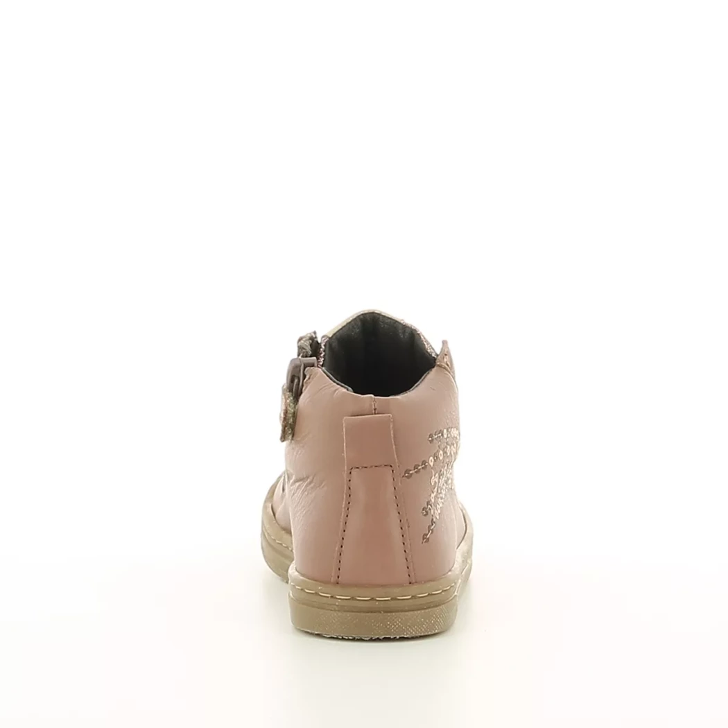 Image (3) de la chaussures Little David - Bottines Rose en Cuir synthétique