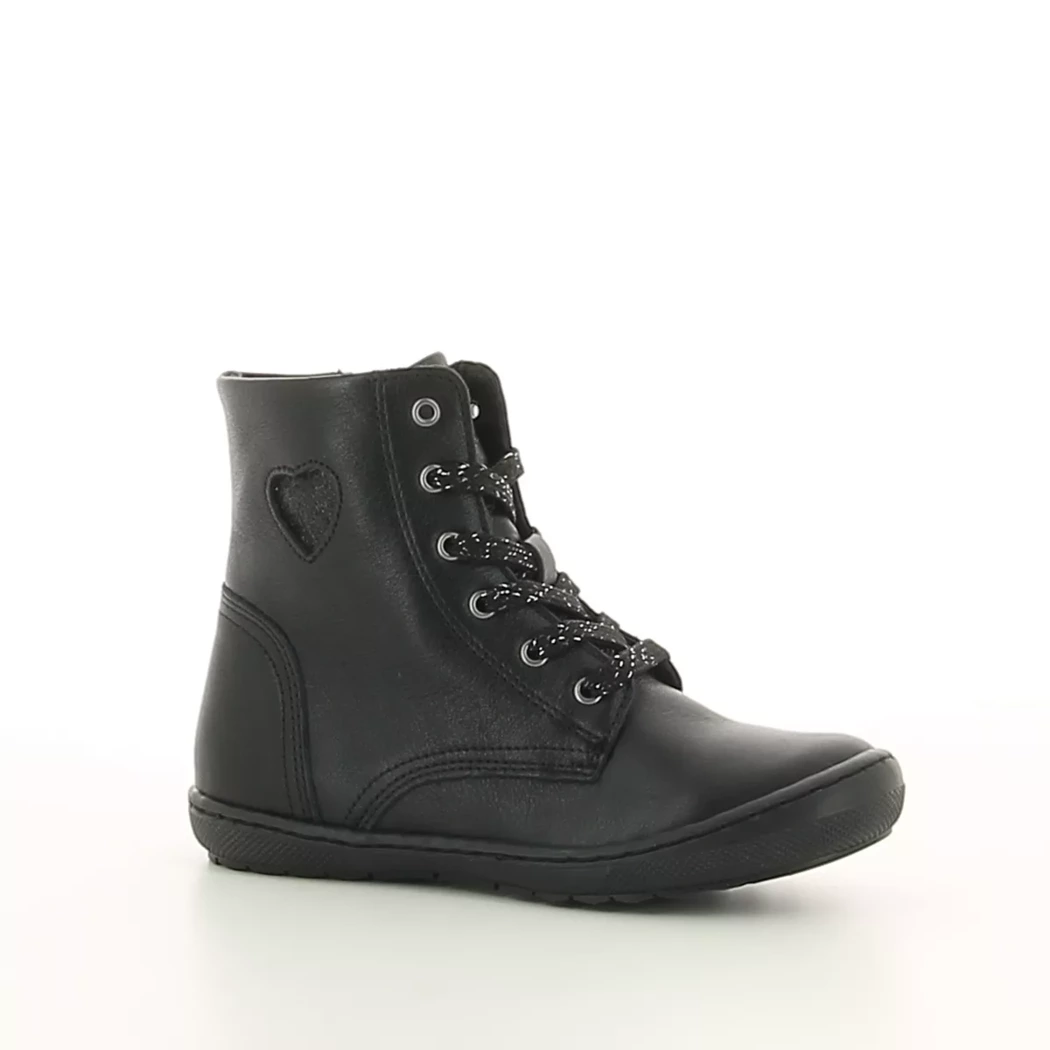 Image (1) de la chaussures Norvik - Bottines Noir en Cuir