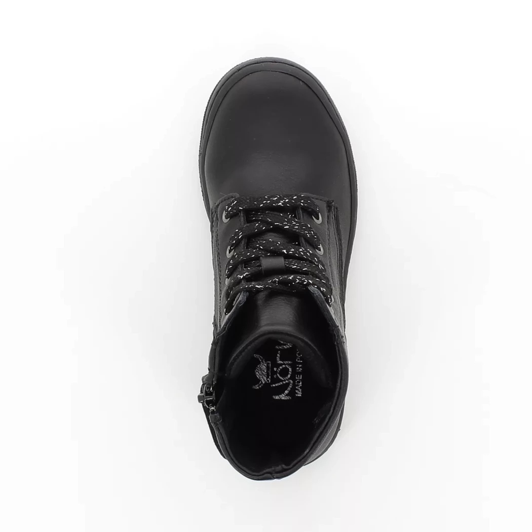 Image (6) de la chaussures Norvik - Bottines Noir en Cuir