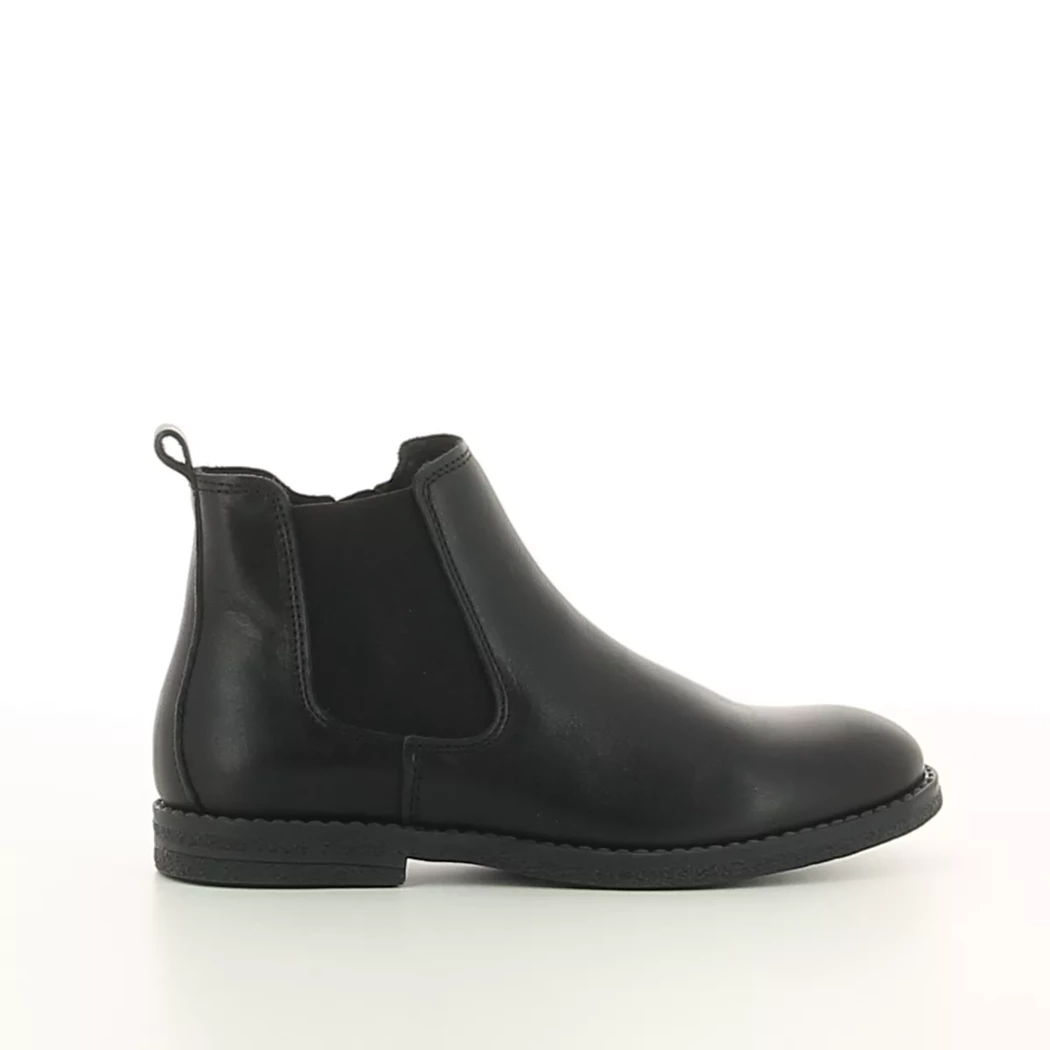 Image (2) de la chaussures Norvik - Boots Noir en Cuir