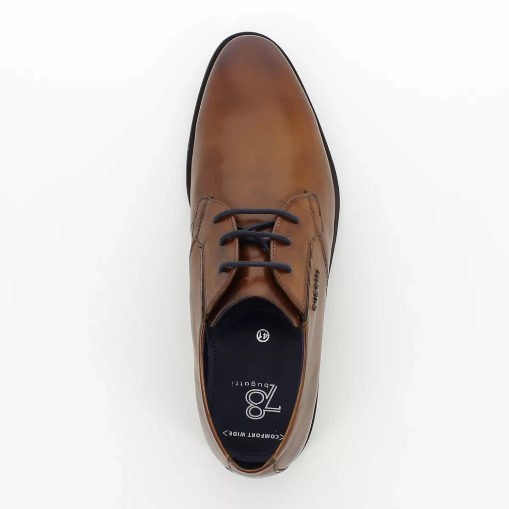 Image (6) de la chaussures Bugatti - Chaussures à lacets Cuir naturel / Cognac en Cuir