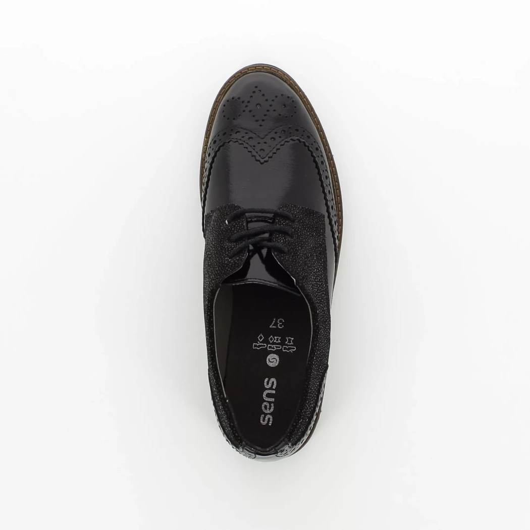 Image (6) de la chaussures Sens - Chaussures à lacets Noir en Multi-Matières