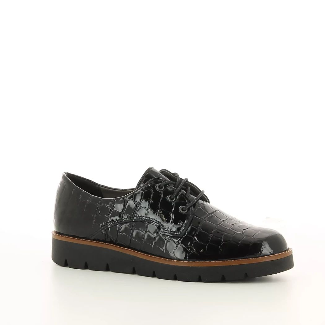 Image (1) de la chaussures Sens - Chaussures à lacets Noir en Cuir vernis