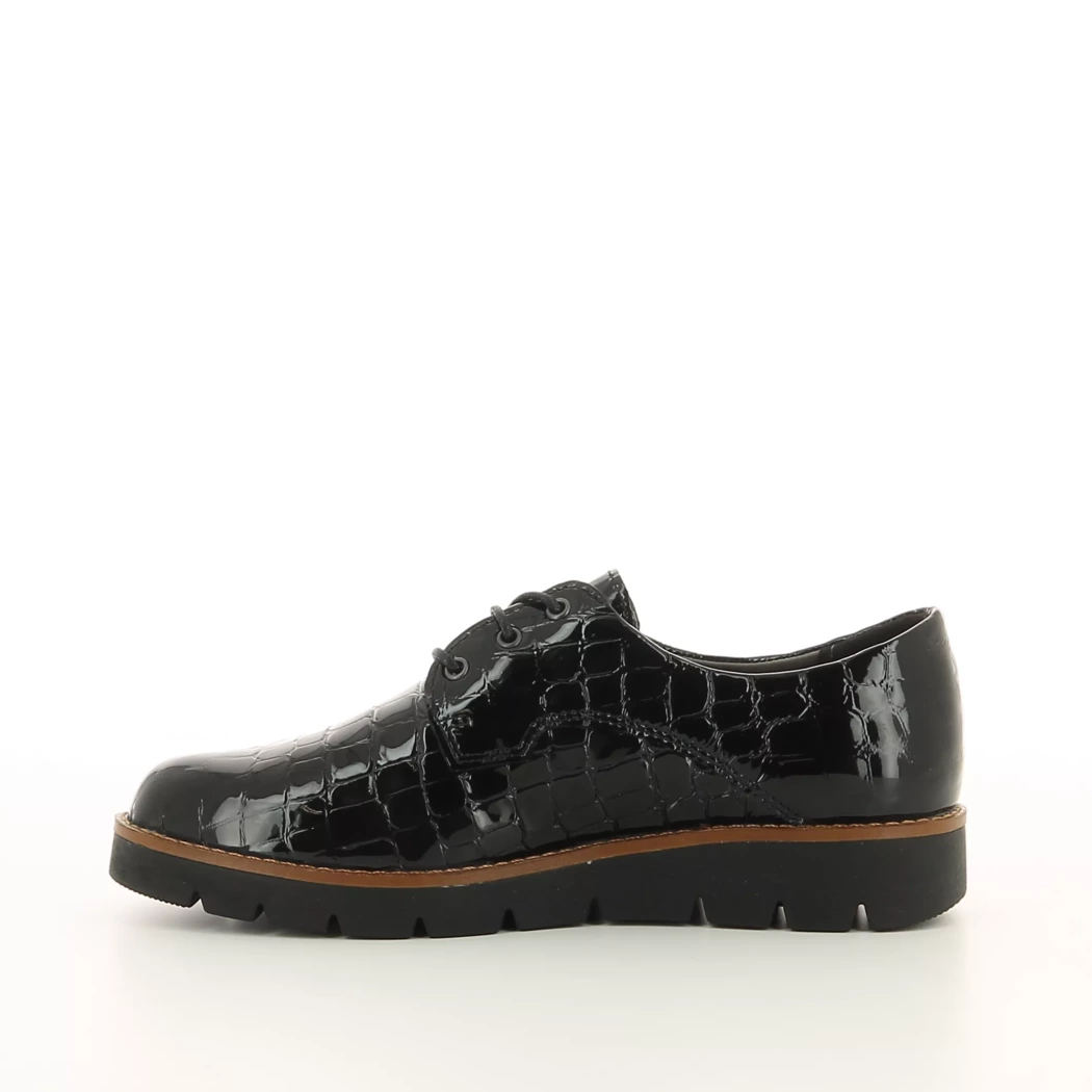 Image (4) de la chaussures Sens - Chaussures à lacets Noir en Cuir vernis