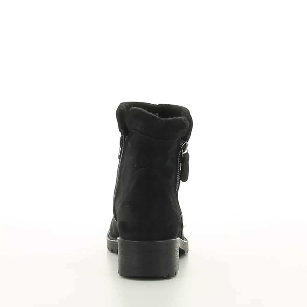Image (3) de la chaussures Sens - Boots Noir en Cuir nubuck