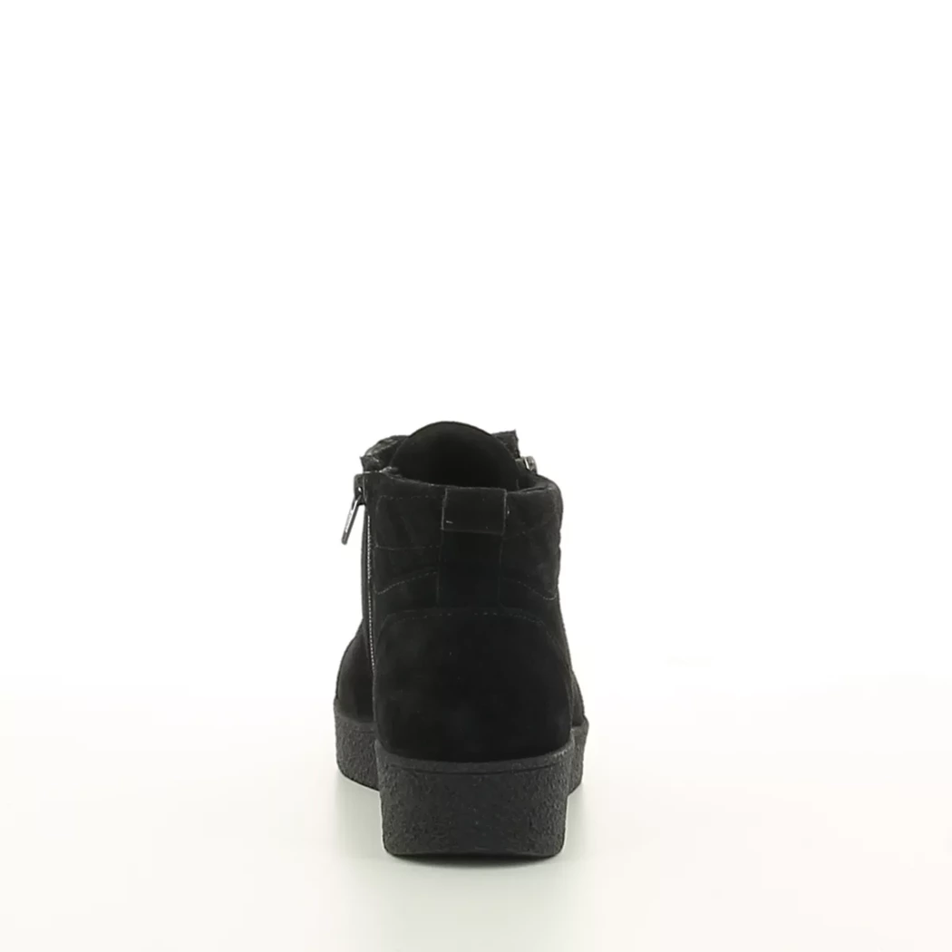 Image (3) de la chaussures Sens - Bottines Noir en Cuir nubuck