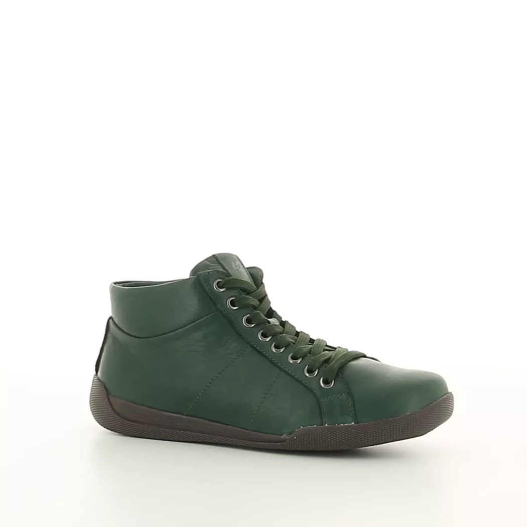 Image (1) de la chaussures Andrea Conti - Bottines Vert en Cuir