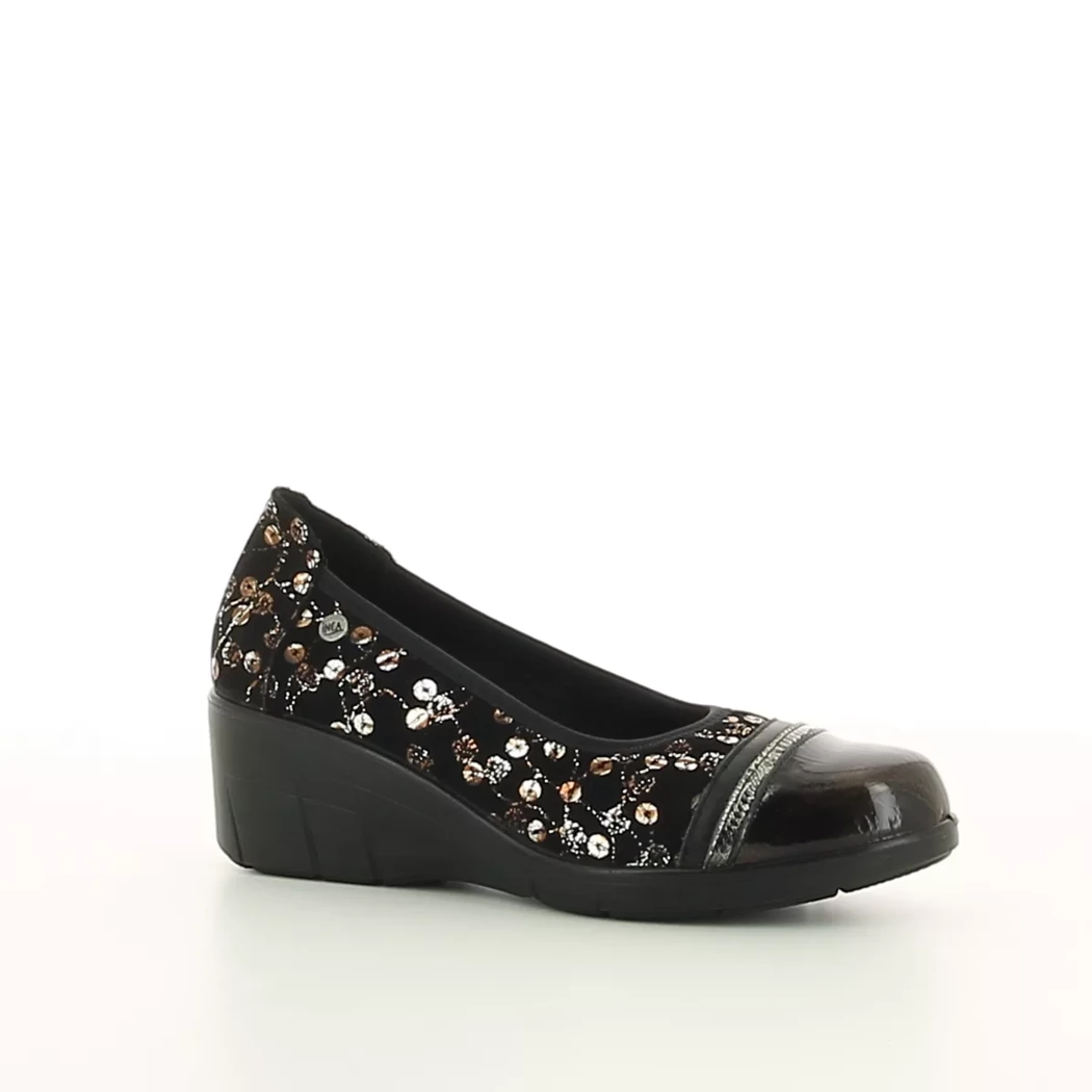 Image (1) de la chaussures Inea - Escarpins Noir en Cuir nubuck