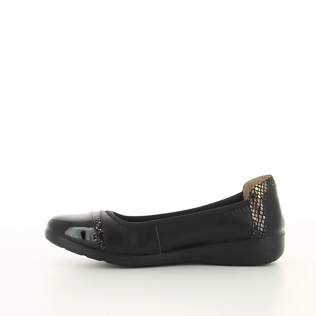 Image (4) de la chaussures Inea - Ballerines Noir en Multi-Matières