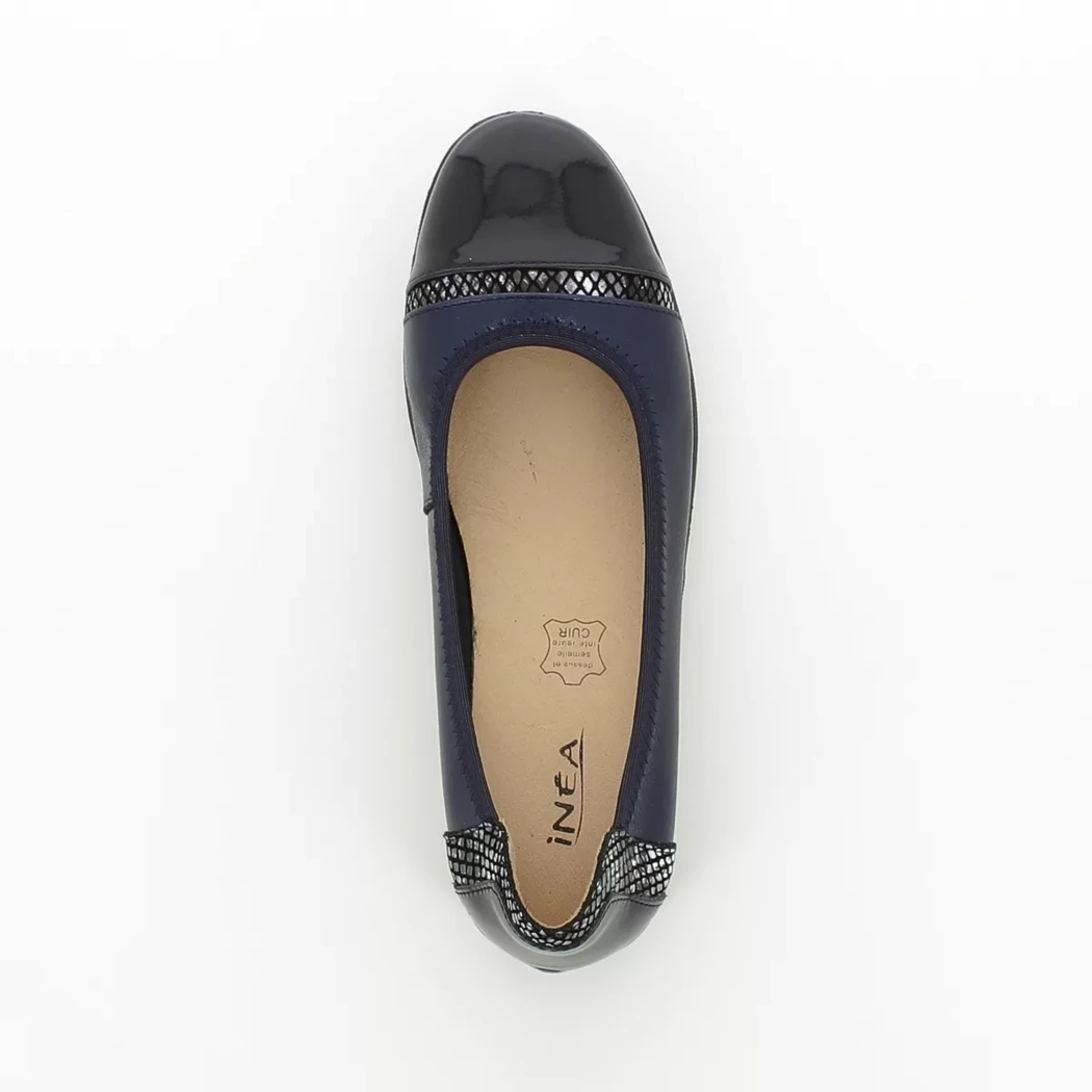 Image (6) de la chaussures Inea - Ballerines Bleu en Multi-Matières