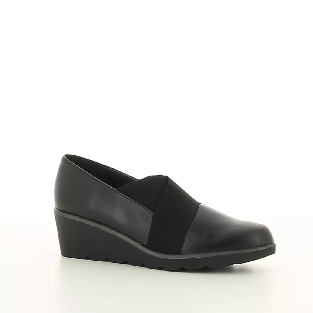 Image (1) de la chaussures Quala - Mocassins Noir en Cuir