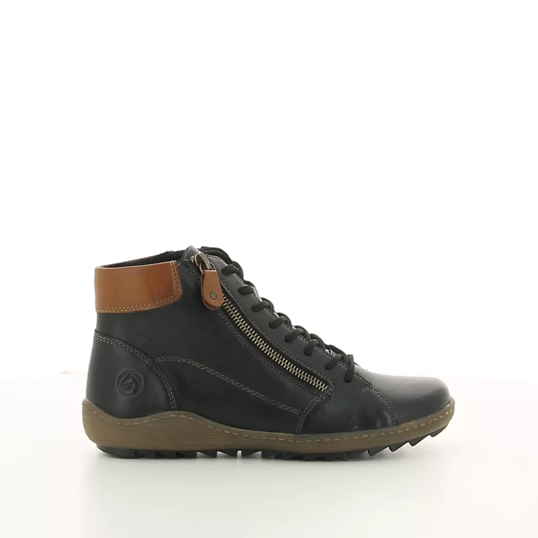 Image (2) de la chaussures Remonte - Bottines Noir en Cuir