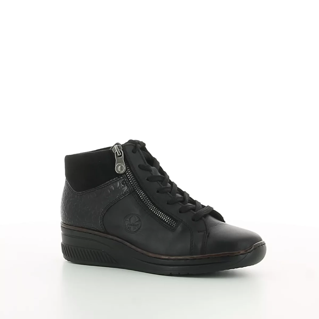 Image (1) de la chaussures Rieker - Bottines Noir en Multi-Matières