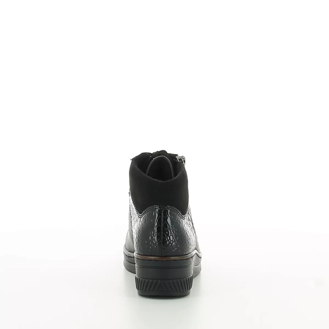 Image (3) de la chaussures Rieker - Bottines Noir en Multi-Matières