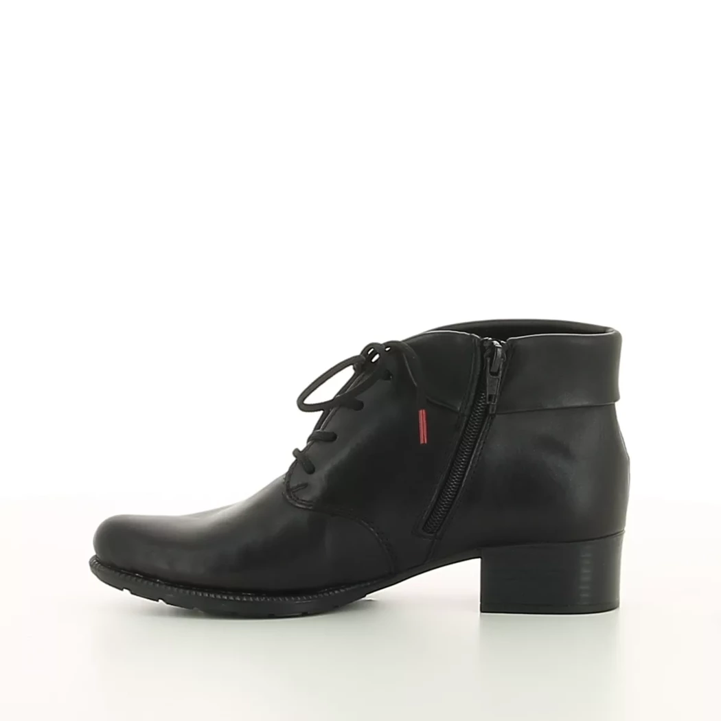 Image (4) de la chaussures Rieker - Bottines Noir en Cuir