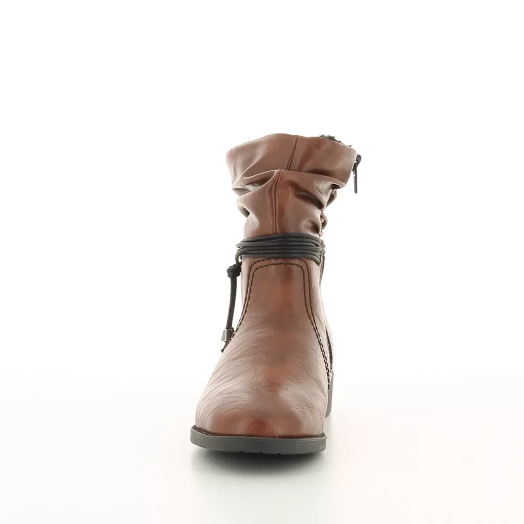 Image (5) de la chaussures Rieker - Boots Cuir naturel / Cognac en Cuir synthétique