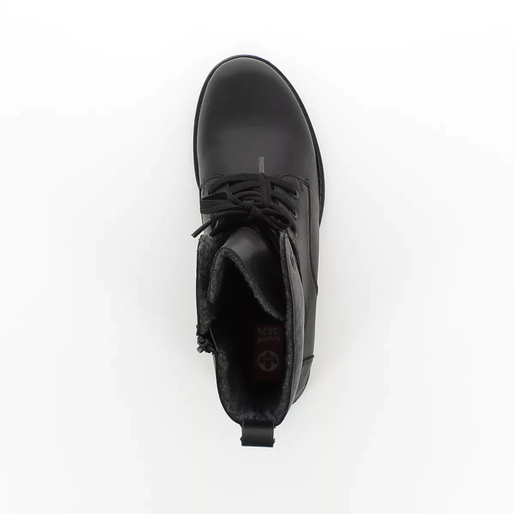 Image (6) de la chaussures Rieker - Bottines Noir en Cuir