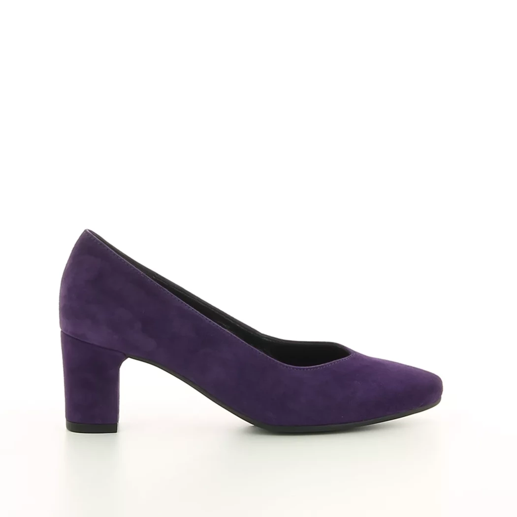 Image (2) de la chaussures Gabor - Escarpins Violet / Lilas en Cuir nubuck