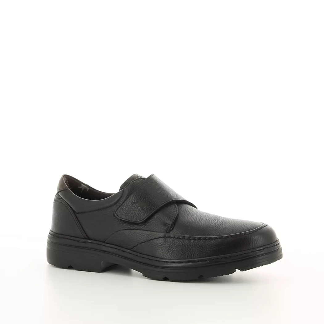 Image (1) de la chaussures Fluchos - Chaussures à velcro Noir en Cuir