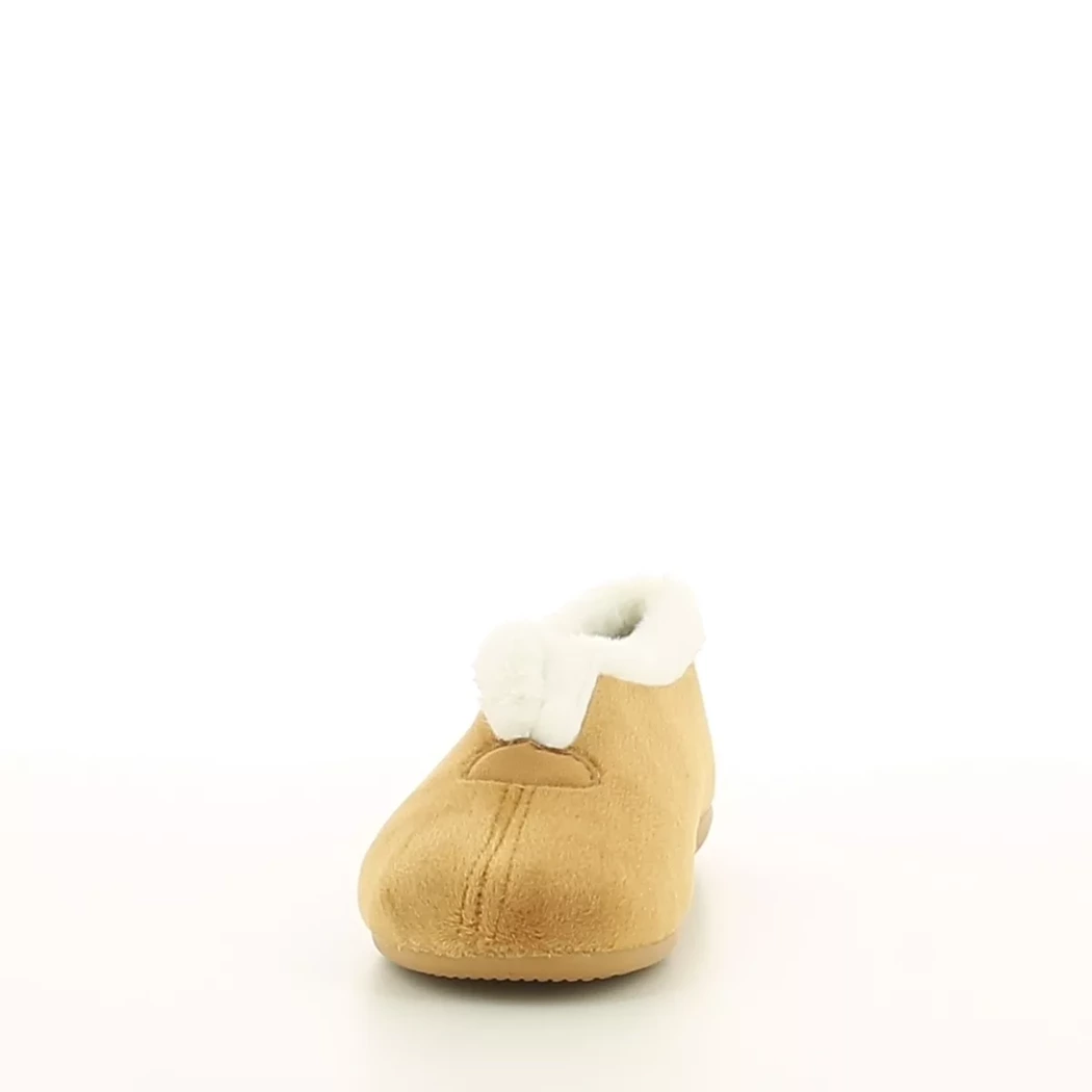 Image (5) de la chaussures Comfort Plus - Pantoufles et Chaussons Cuir naturel / Cognac en Textile