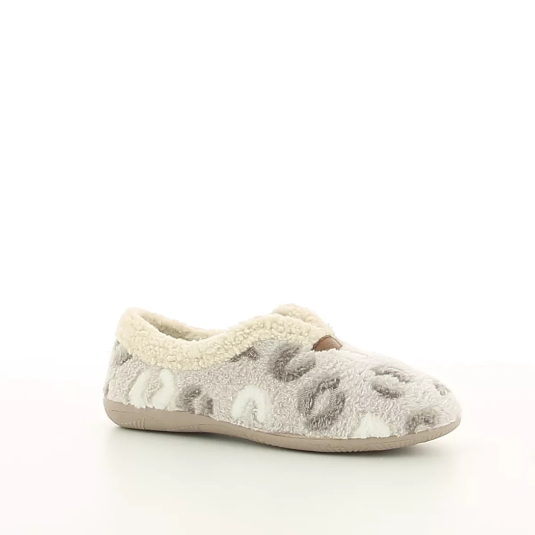 Image (1) de la chaussures Cumbres - Pantoufles et Chaussons Gris en Textile