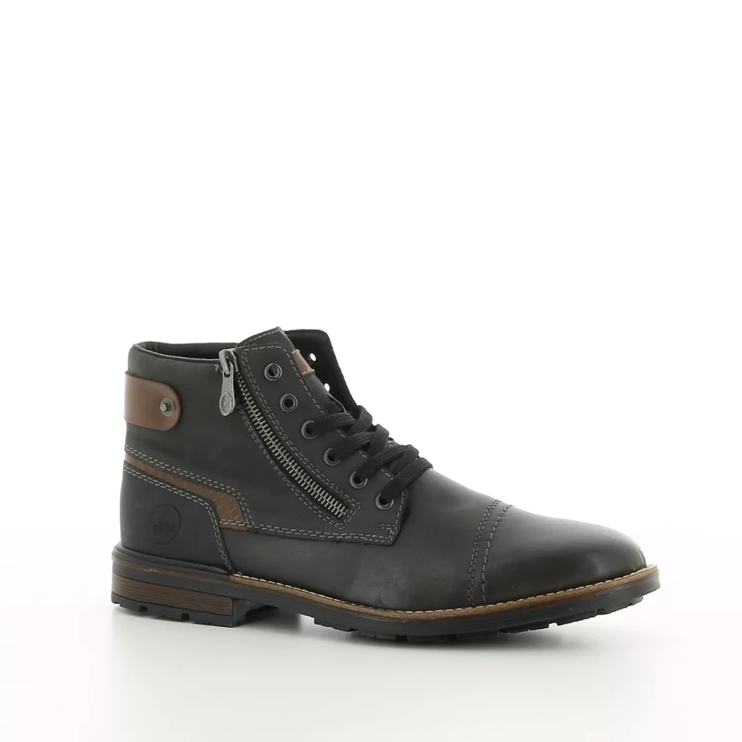 Image (1) de la chaussures Rieker - Bottines Gris en Cuir