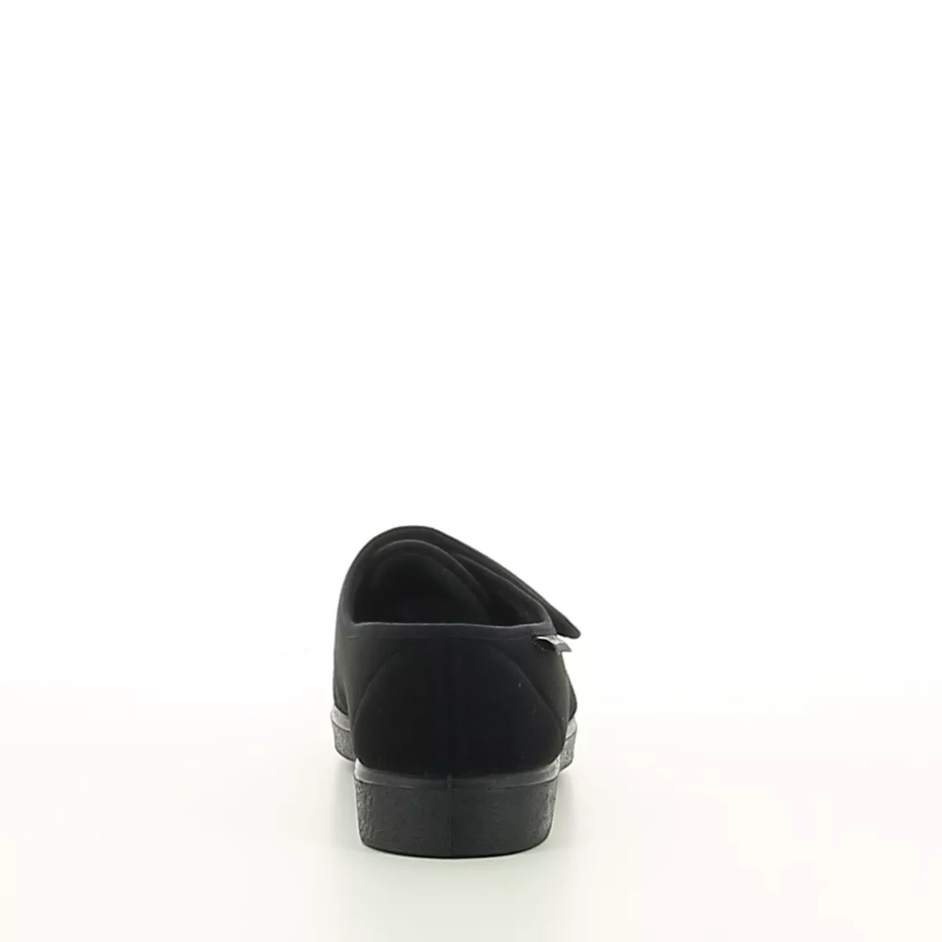 Image (3) de la chaussures Salemedical - Pantoufles et Chaussons Noir en Textile